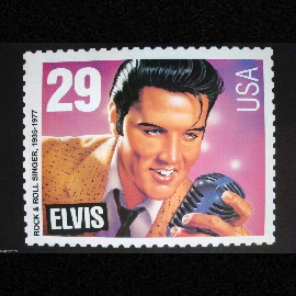 Twelve (12) ELVIS PRESLEY 1993 Mint Individual Stamps Unused
